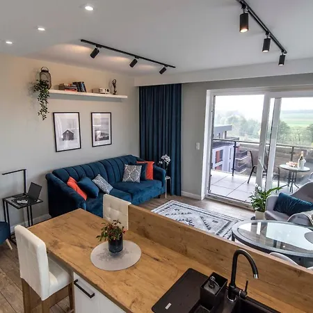 Panorama - - - Bezplatny Parking Apartment *